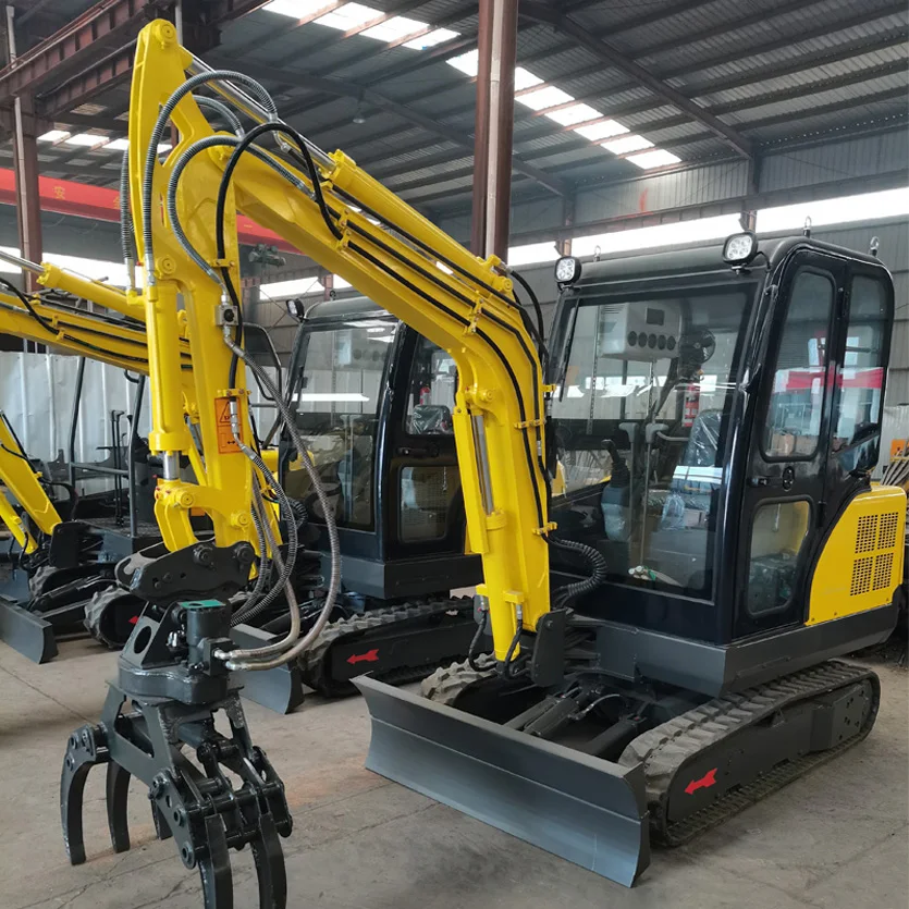 Free Shipping Multi EPA Engine 1 Ton Mini Excavator machine Farm Digger Chinese 3 ton China Excavator