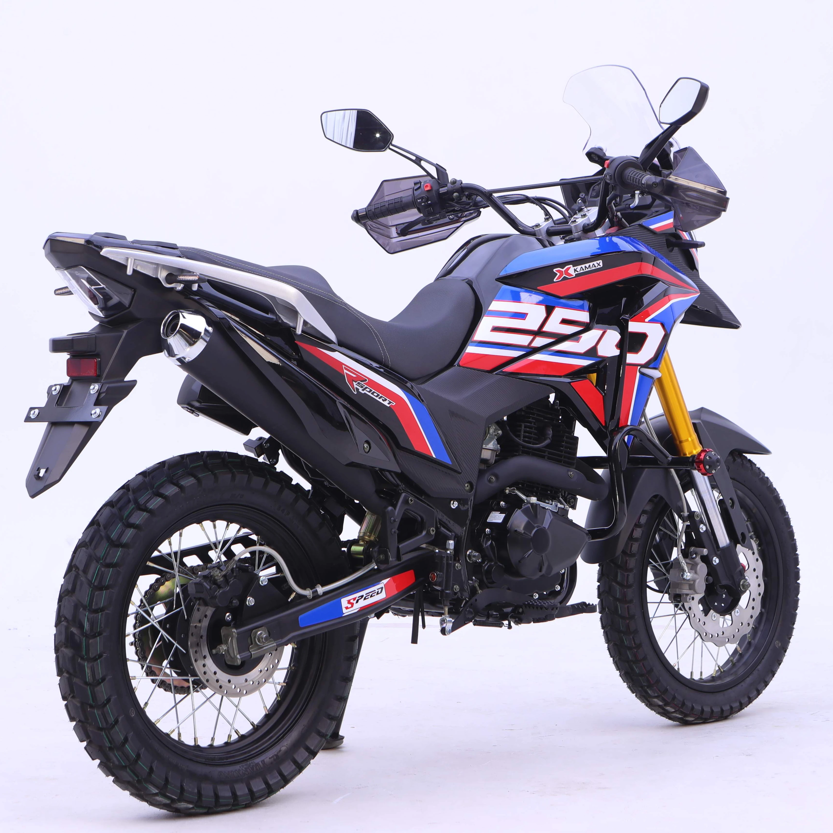 KAMAX Мотокросс байкедровый 4-тактный мотоциклетный внедорожный 250cc мотоциклы для взрослых