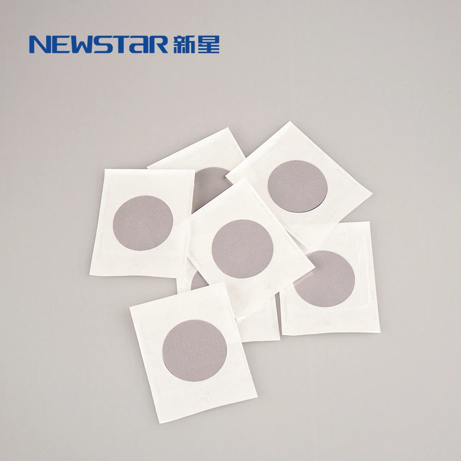 Sterile MCE (Mix Cellulose Ester) 47/50mm membrane filter 0.45um  Gridded (white membrane , black gridded)individually packed