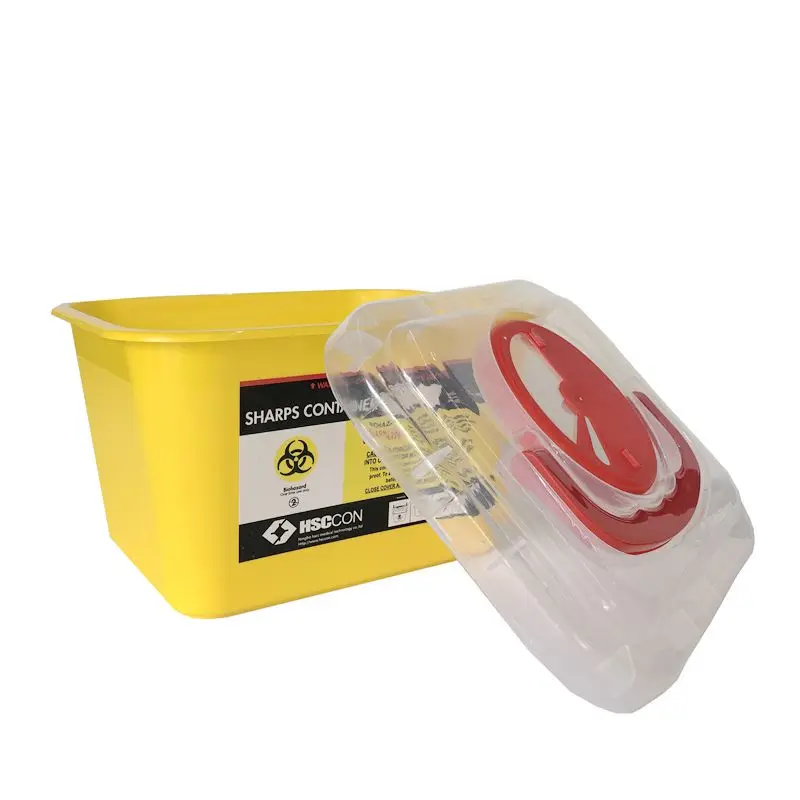 Hospital Use  Medical waste box disposable sharp container 5L sharps containers