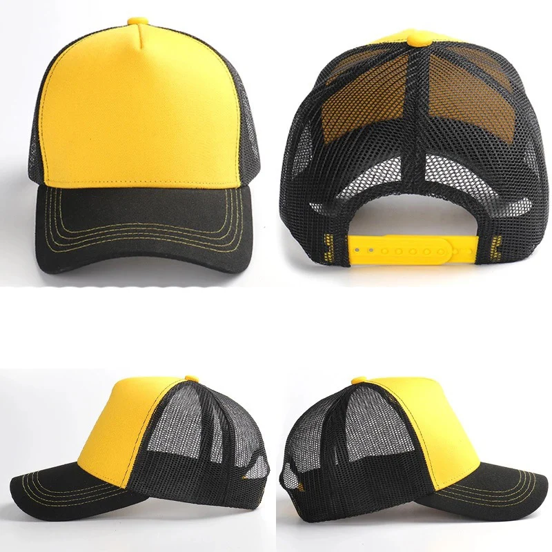 Summer Mesh Sports Hat Korean Baseball Cap Men Women Wholesale Adult Sun Hat