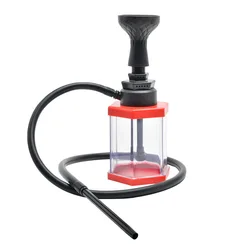 Hot Sale High Level Smoking Good Quality Acrylic Shisha Hookah Luxury  Design Acrylic Hookah With Led Light