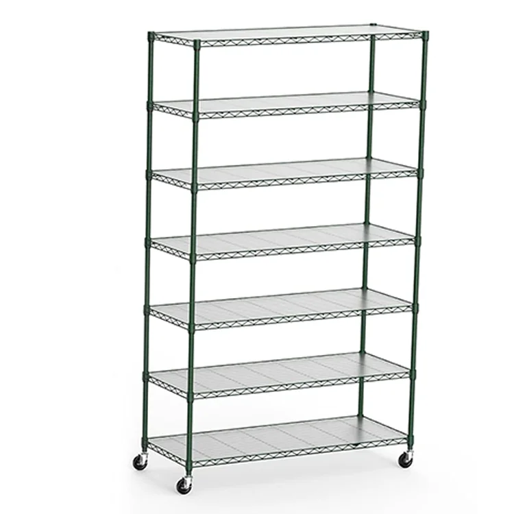 Customized Size Nsf Approval Adjustable Epoxy Storage Shelf Wire Shelving Unit