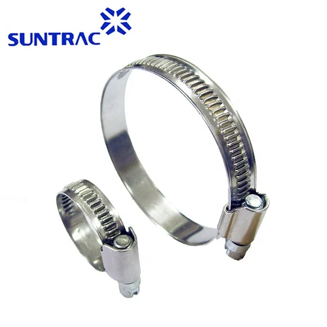German type DIN 3017 galvanized steel embossed band worm gear drive hose clamp free samples