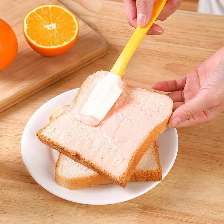 New Coming Non Stick Silicone Stirring Scraper Baking Multifunctional Openable Can Butter Jam Spatula