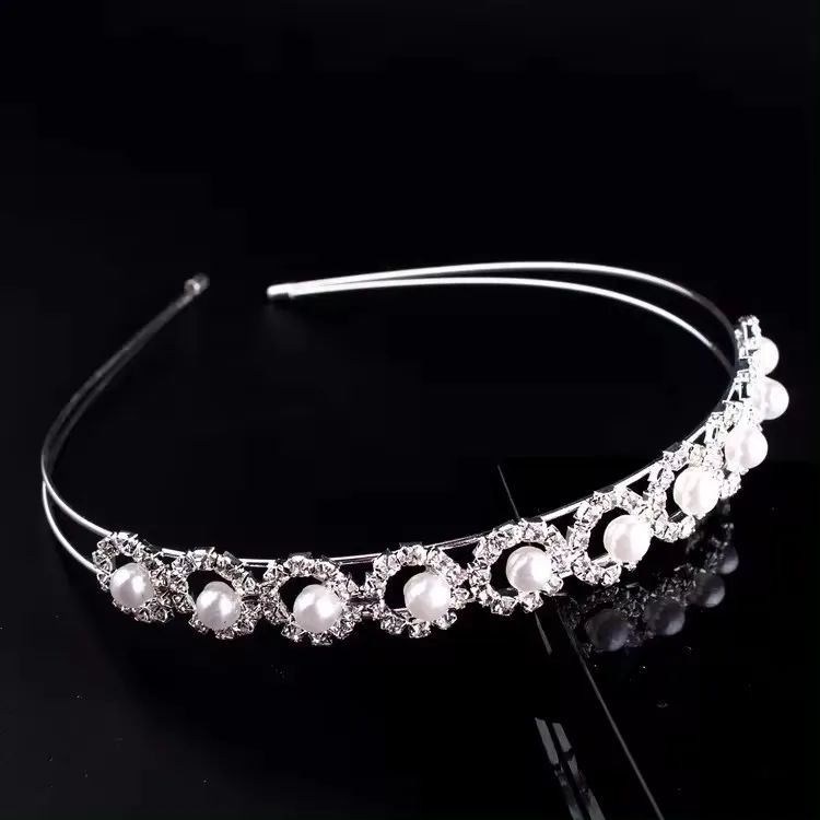 Wholesale Cheap Premium Wedding Headpieces Bridal Hairband Rhinestone And Crystal Headband