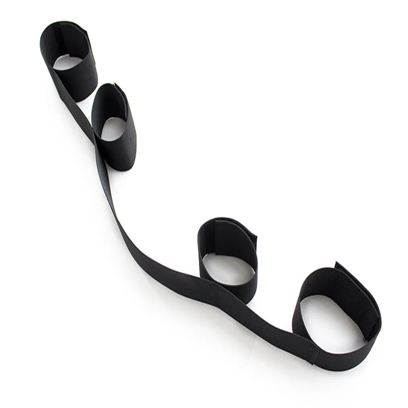 Adult Games Slave Sex Toys For Woman Couples BDSM Bondage Restraints Adjustable Handcuffs Ankle Nylon Straps Fetish Sex Products