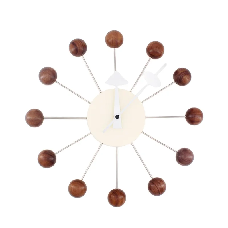 Decoration background wall Nelson wall clock simple ball clock master home decoration candy wall clock