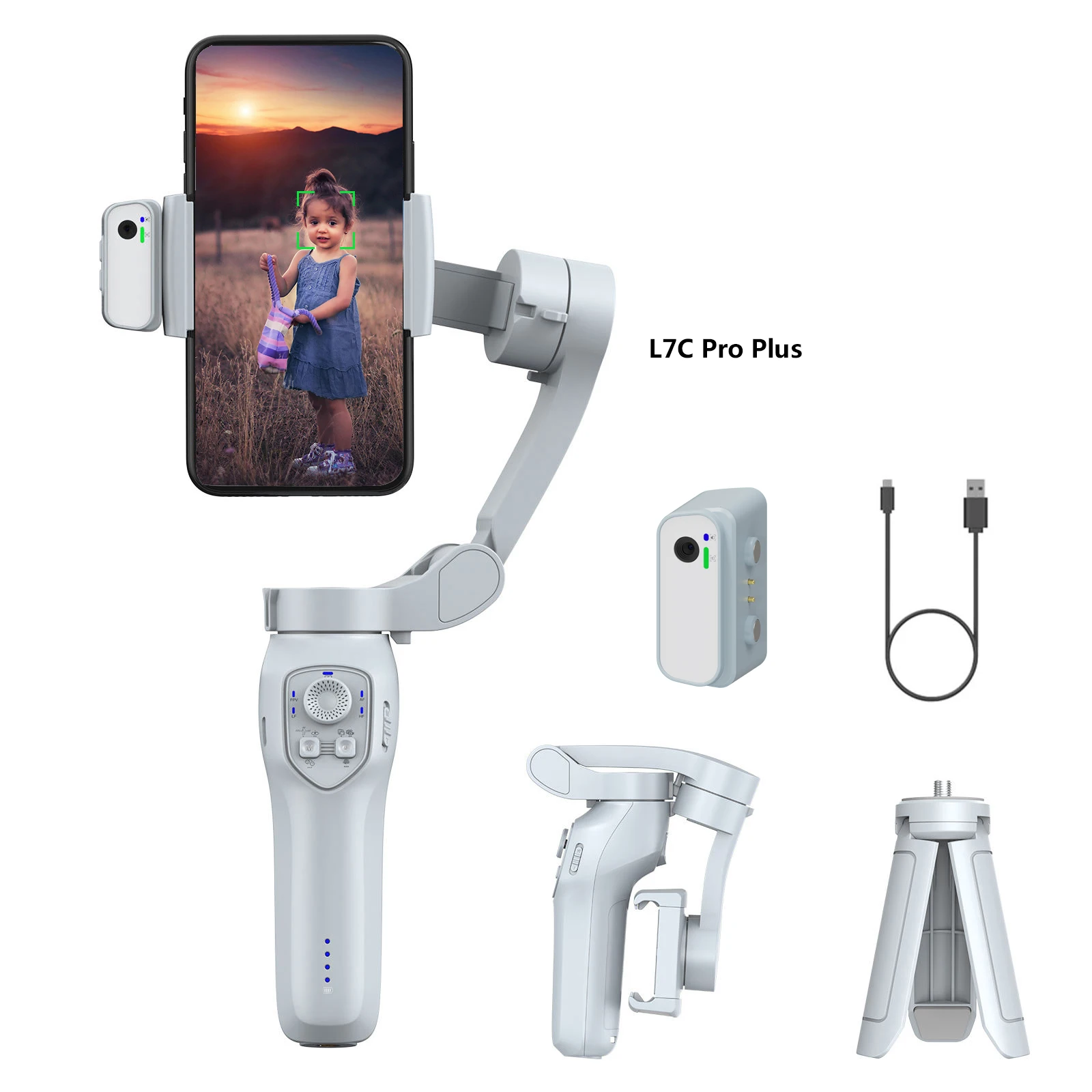 Трендовый Штатив для мобильного телефона 3-осевой штатив селфи палочки китайский смартфон карданный