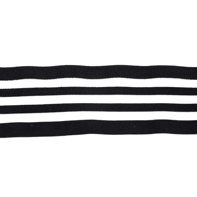 New Style Factory Direct Supply Black Fishing Line Elastic Band Breathable Mesh Elastic Ribbon Webbing