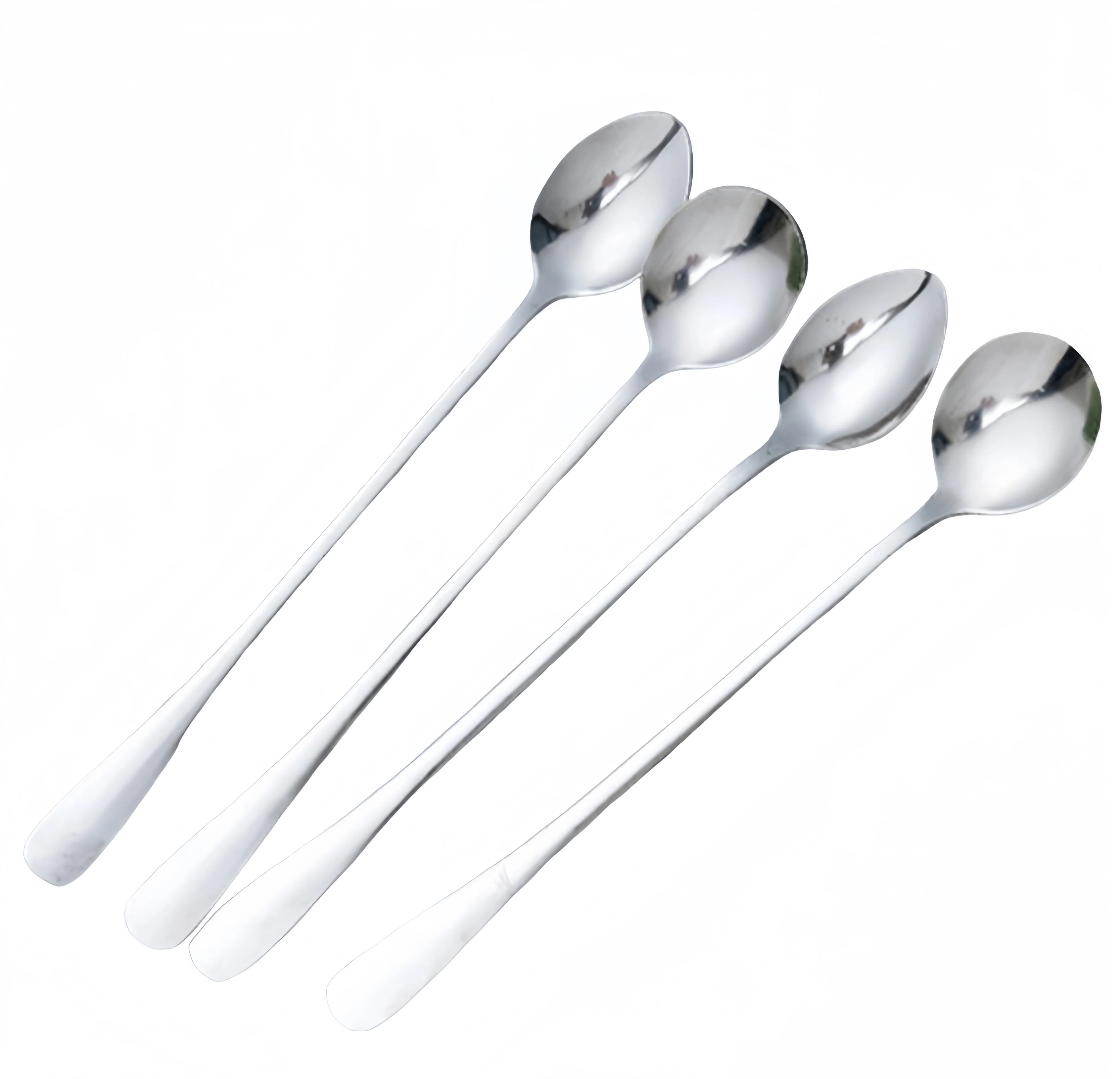 304 круглая ложка из нержавеющей стали с длинной ручкой, ложка для перемешивания кофе, ложка для льда в японском и корейском стиле, Студенческая отметка, ложка для чашки