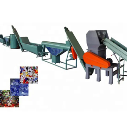 XIXIN recycling plastic hard PET crushing and washing production line plastic granulator machine price