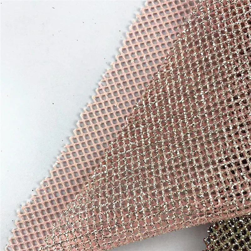 Glitter Tulle Metallic Mesh DIY Dress Stage Bride Cloth Wedding Dress Fabric Designer Fabric Party Dancewear Dress Fabrics