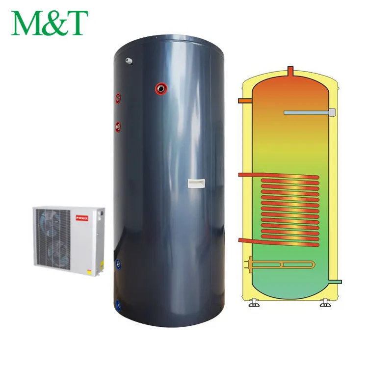 1000l wholesale high efficient heat pump varmepumpe buffer water tank for heating 1000l