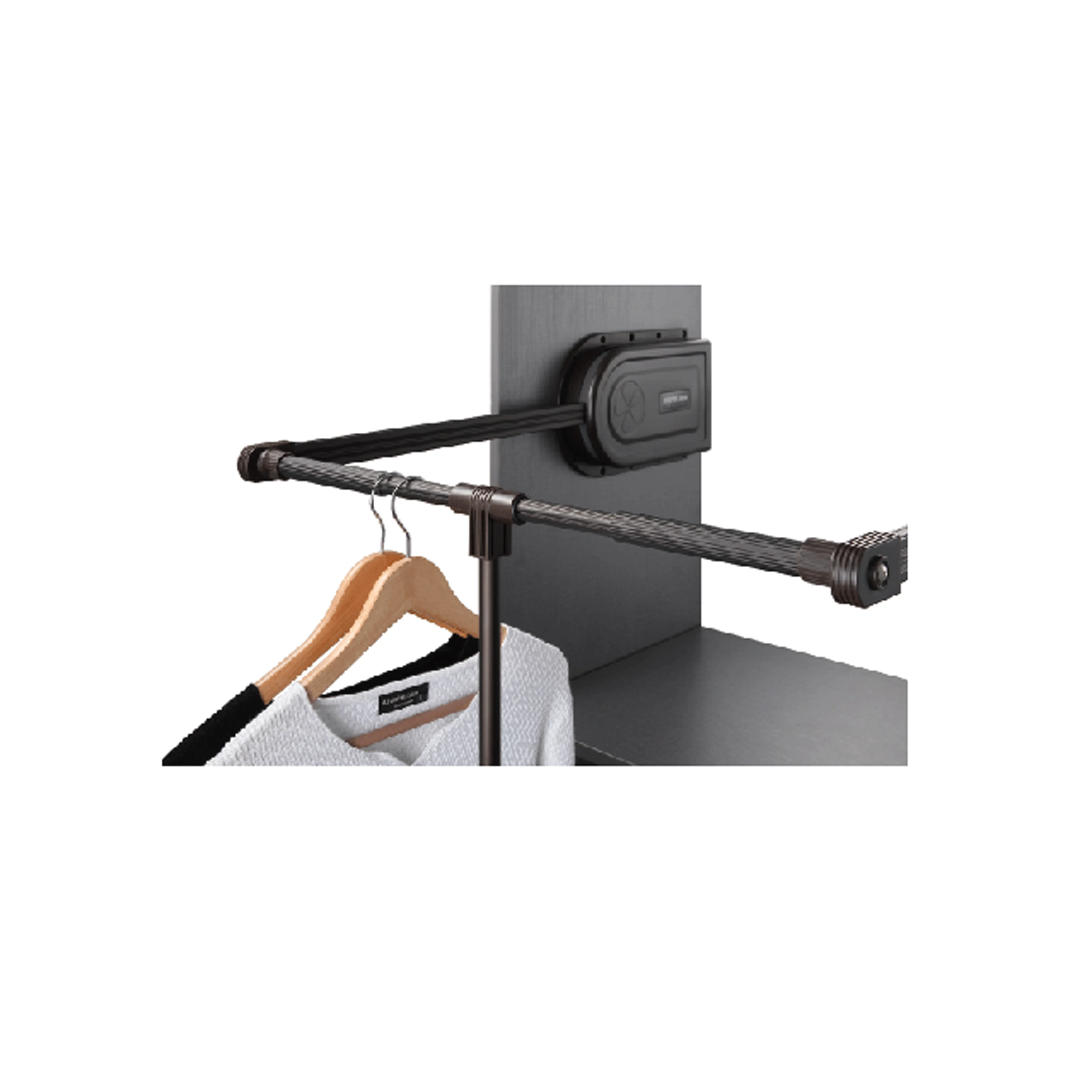 Jayna Pull down wardrobe hardware lift Adjustable Closet Rod