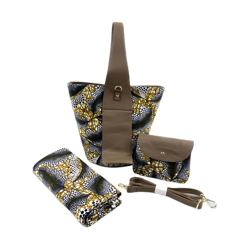 Nigeria cotton wax fabric clothing Ghana style clothing 6 yards