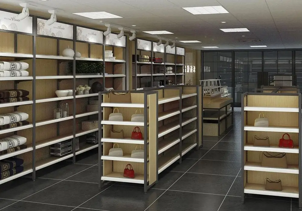 Modern design Gondola shelving supermarket | exhibition gondola