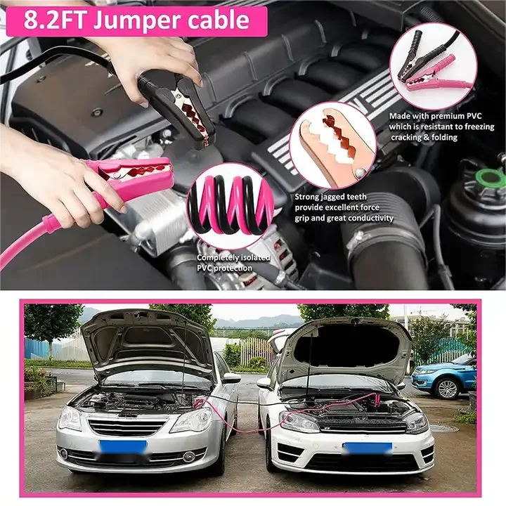 Manufacturers direct selling 54 PCS pink emergency roadside aid kit car emergency tool First Aid Kit for Vehicle