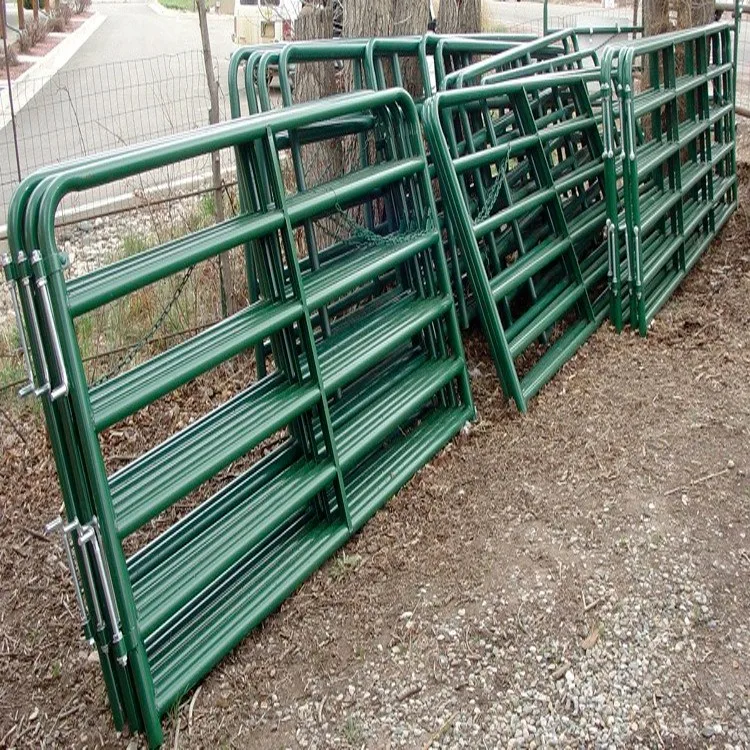 2023 Hot Selling 12 Ft Heavy Duty Livestock Cattle Corral Fence And Horse Round Pen Panels China factory wholesale