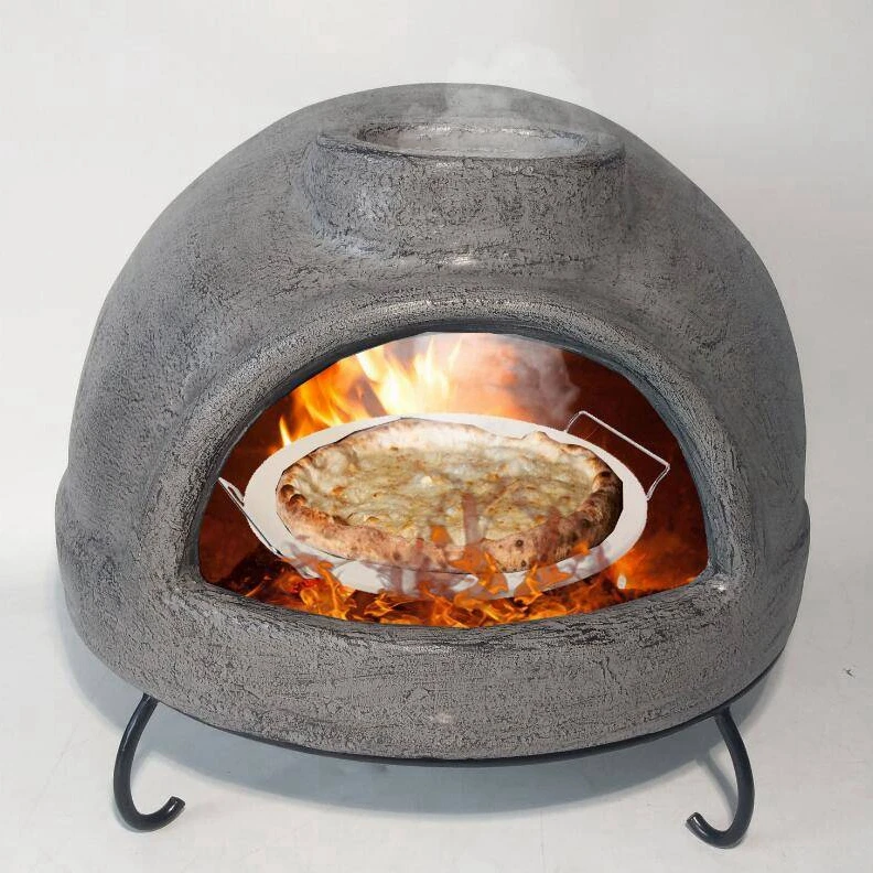 Wholesale heat resistance bbq clay pizza oven