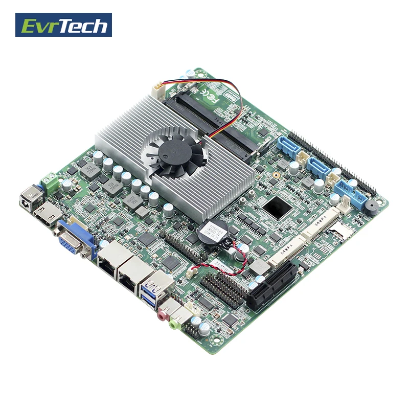 X86 высокая скорость бортовой I5-7200U процессор промышленные мини-itx материнская плата с gpio
