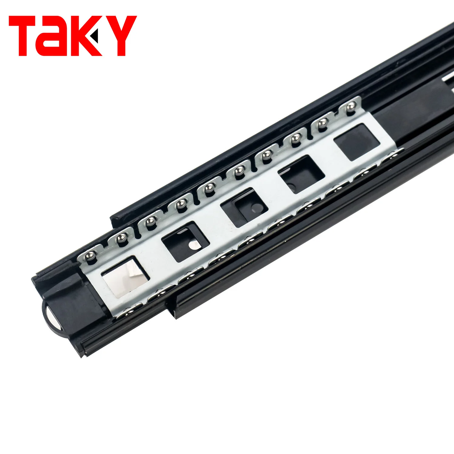 Hot New Product Gym Dearing Ball Bearing Telescopic Channel Triple Extension Drawer Slide