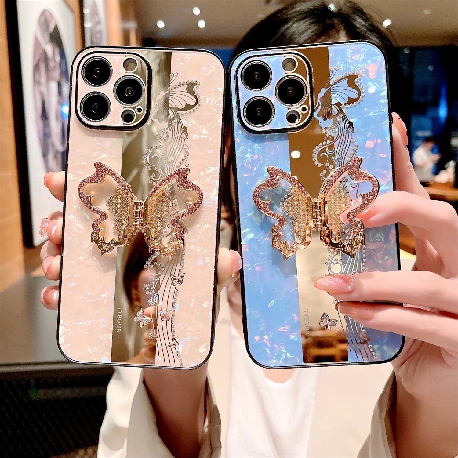 Модный чехол для телефона с бриллиантами Apple Iphone 13 Mini Pro Max женский роскошный дизайнерский