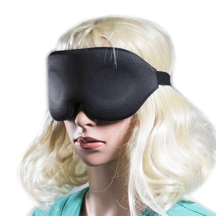  Лидер продаж на amazon маска для сна глаза 3d Контурная вогнутая глаз с эффектом памяти и затычками