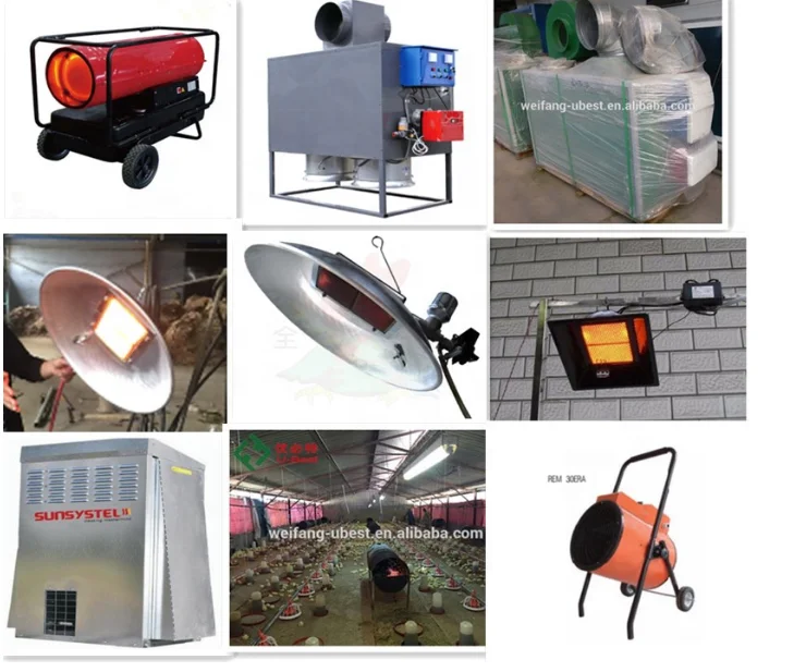 Poultry chicken farm equipment  broiler raising equipment