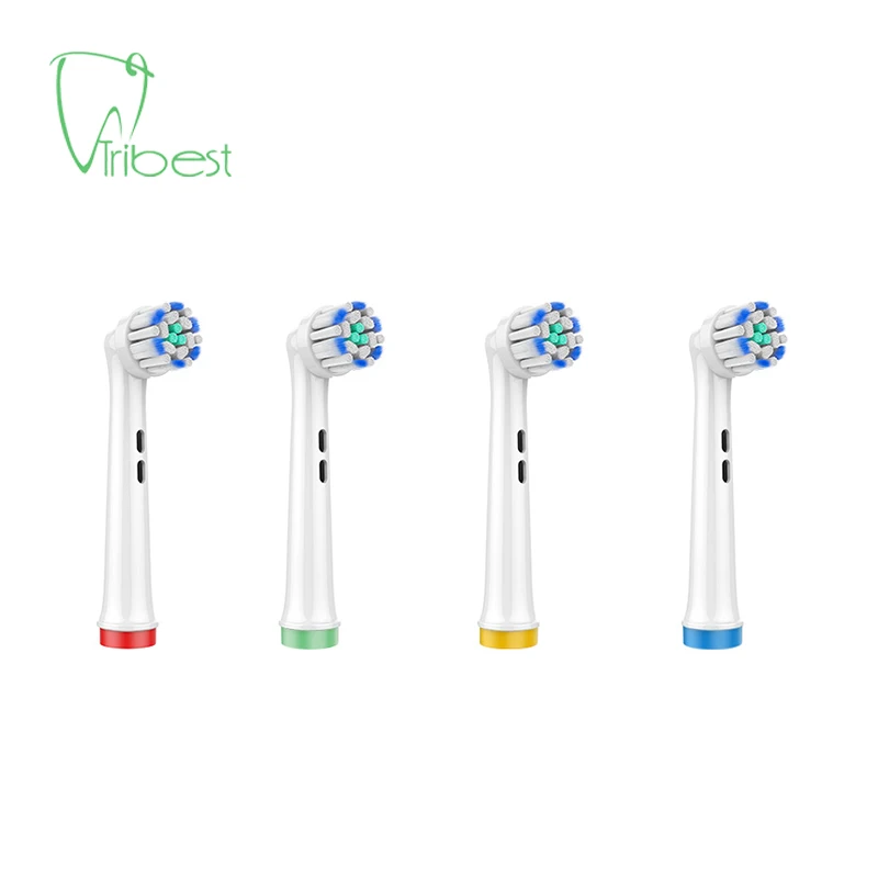 Зубная щетка Tribest Oral B, Сверхтонкая и мягкая с чувствительной щетиной, насадка для электрической зубной щетки