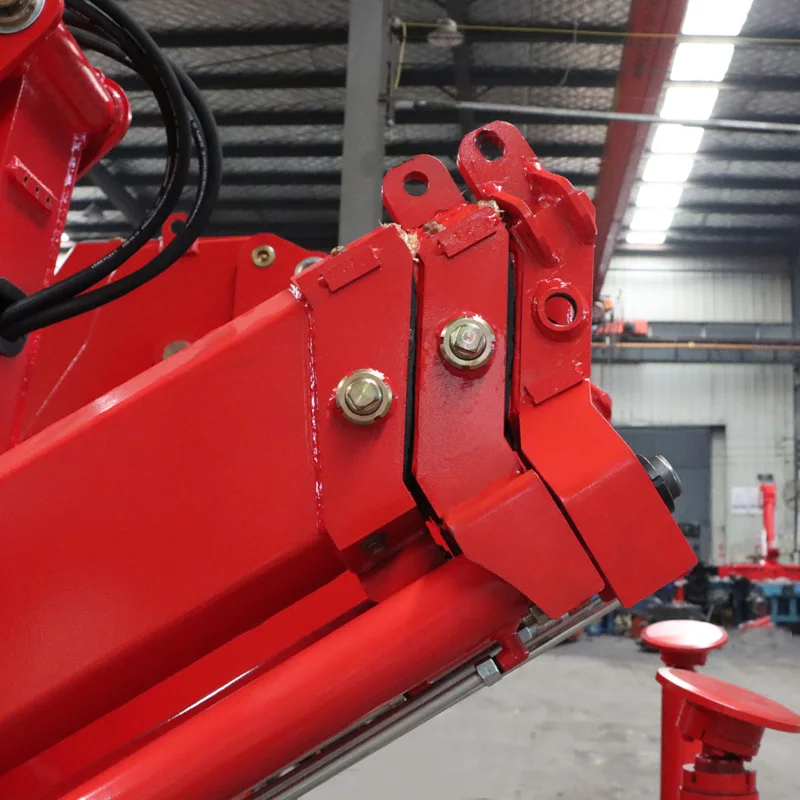 4 Ton China Hydraulic Mobile Small Mini New Knuckle Folding Boom Lorry Truck Mounted Crane Manufacturer for Sale