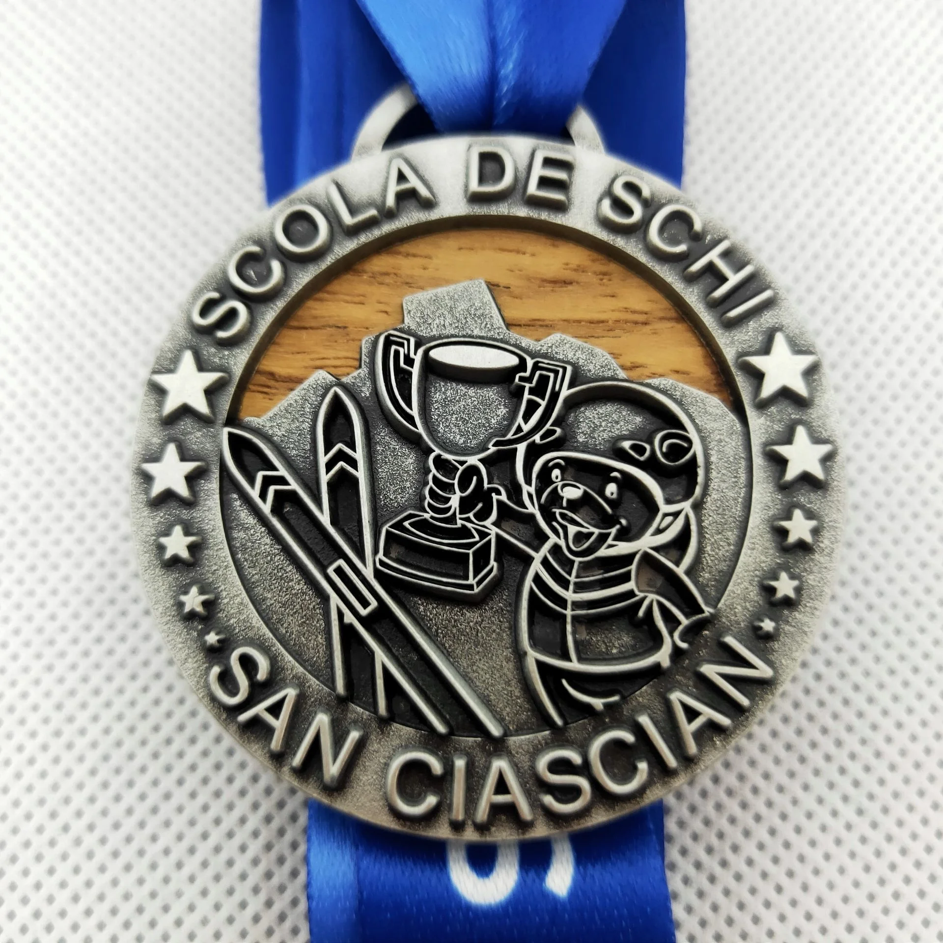 Customize Your Own Design Wooden Medal Medal Combined Wood Plaque Name Tag