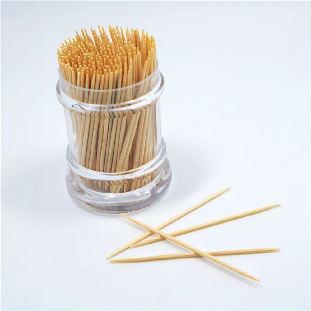 Disposable bulk diameter 2.0mm  bamboo toothpicks