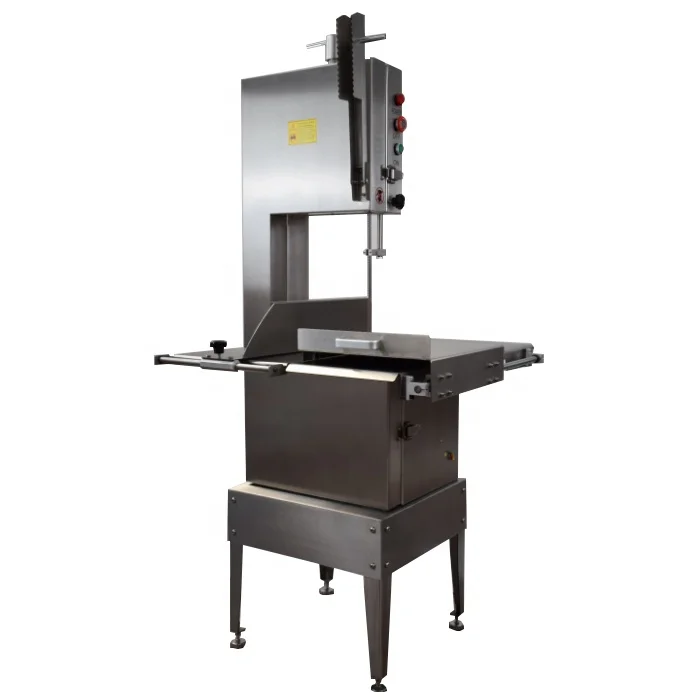 Небольшая промышленная Коммерческая портативная электрическая машина для резки рыбы, коровы, стейка, замороженного стола, ленточная пила, машина для резки костей и мяса