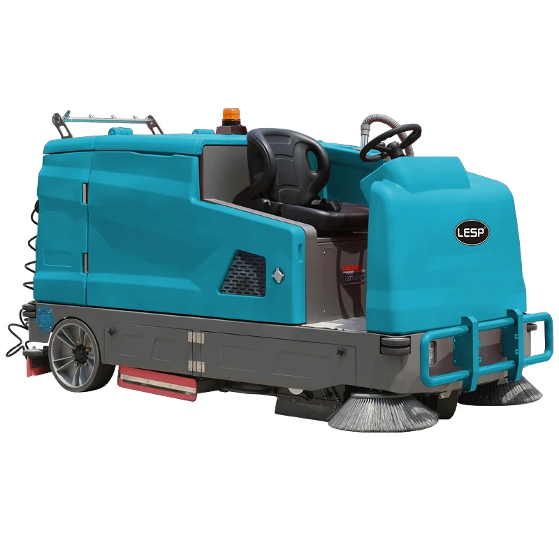 SJ1700 Hot selling rotowash manual dual speed ride on floor industrial scrubber