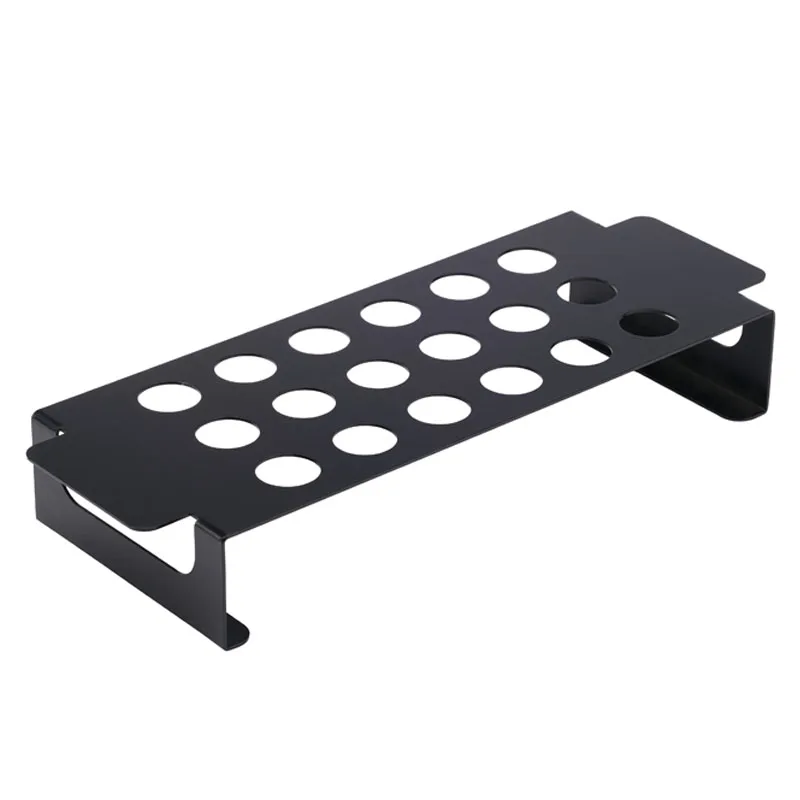 carbon steel nonstick coating chili rack jalapeno rack jalapeno roaster with  double handles for outdoor barbecue grills