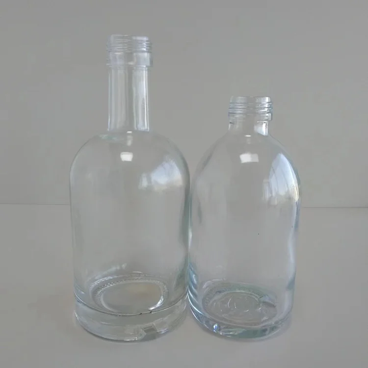 Customizable Label 330ml & 500ml Glass Water Bottles Sealed Lid Refillable Portable for Juice Coffee & Tequila