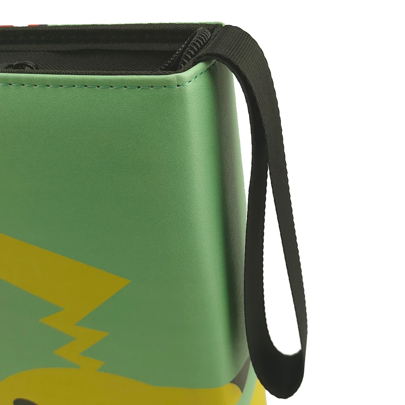 ModernQiu Best-Selling PU Leather  4 Pockets Trading Card Binder with 50 Sleeves for 400 Cards