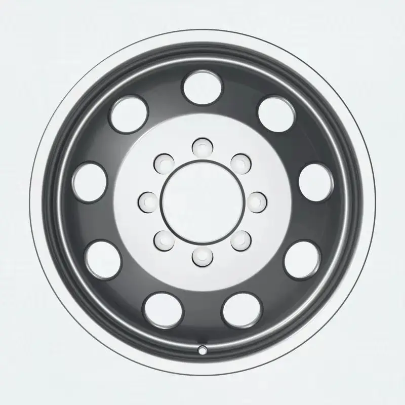 Aluminum truck wheels cover rims 17X6.5 forged tubeless truck wheel rim