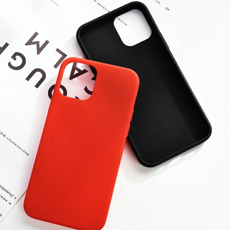  2021 образец чехол для мобильного телефона iPhone 12 Pro Max 6 7 дюйма мягкий сотового смартфона из ТПУ Apple