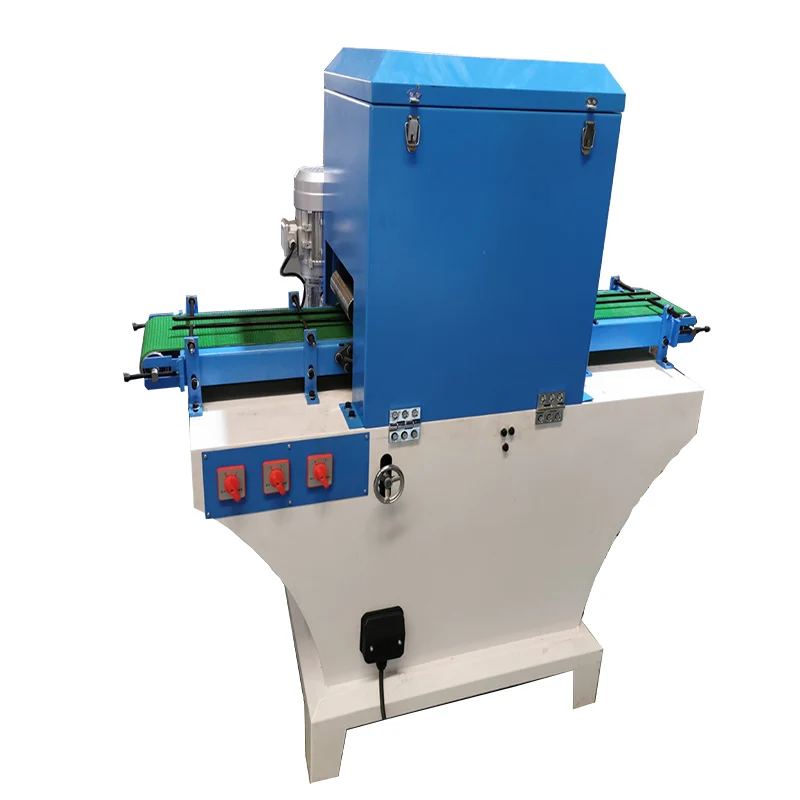 Woodworking four sides sanding machinery automatic polishing hair removal machine Channeling sander Wood processing and grinding