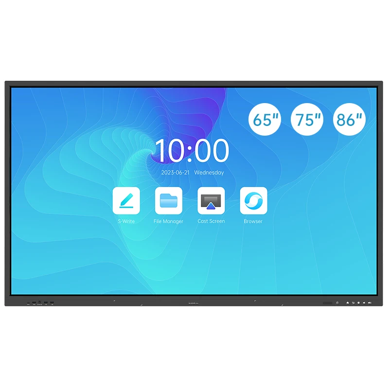 GAOKEview 75 Inch Multi Touch Smart Board Interactive Flat Panels Wholesale Prices Smart Board For Education