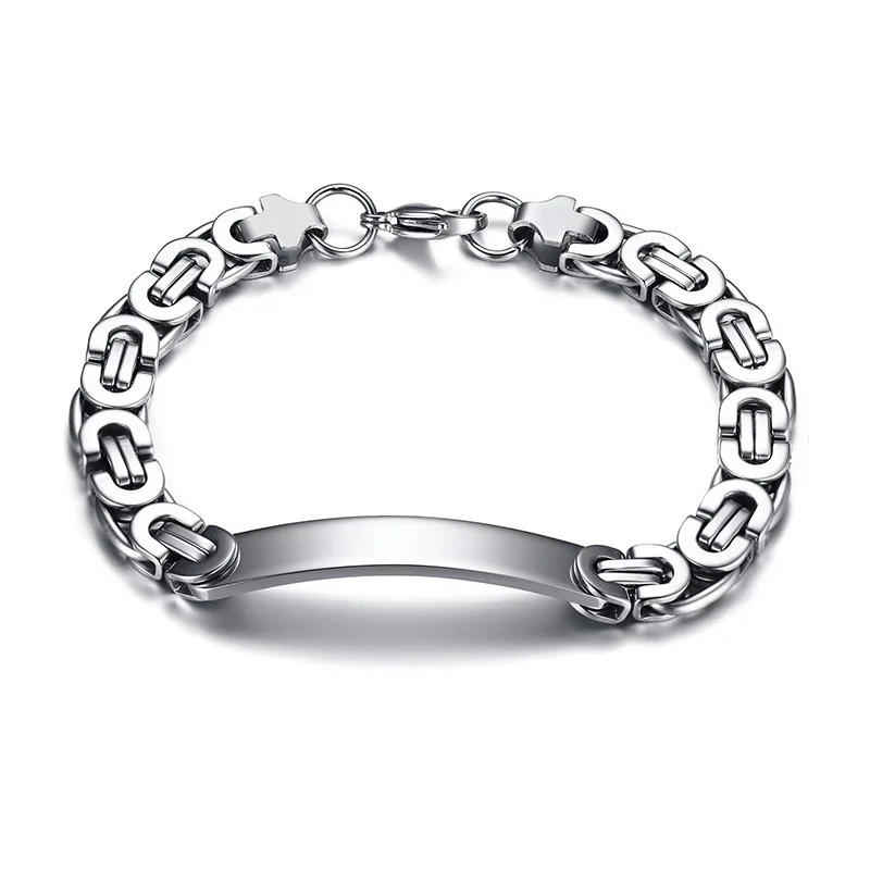 Yiwu Meise Stainless steel engraved bracelet