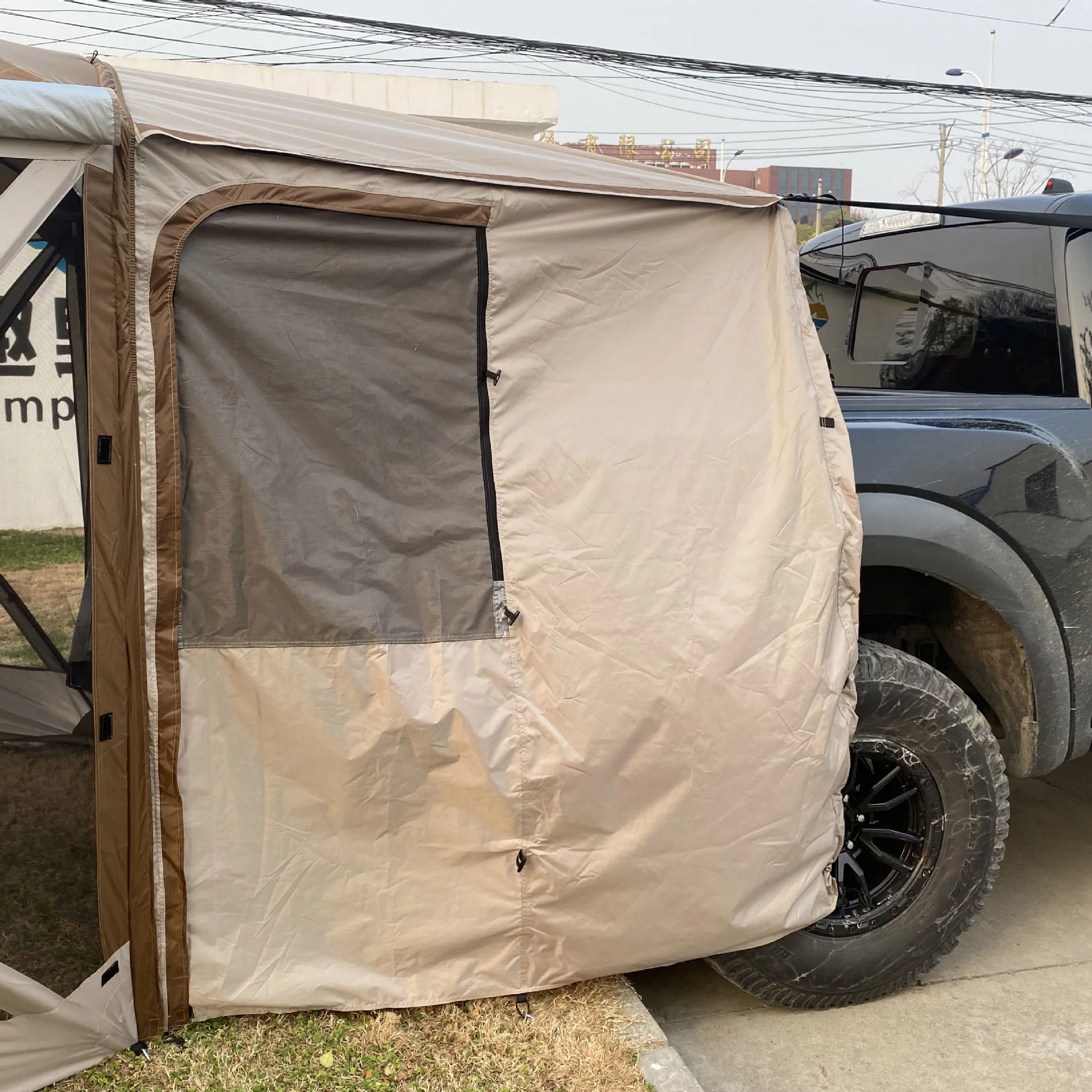 Hexagonal tent outdoor portable folding field camping equipment sunshade rain anti mosquito automatic tent