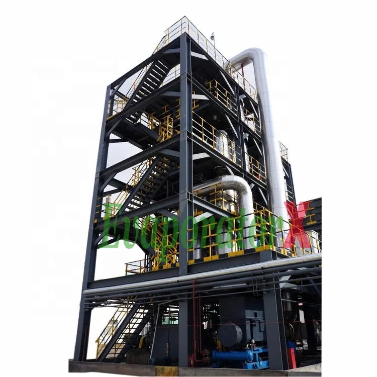 EvaporatorX 2t/h Sodium hydroxide recovery waste water evaporator