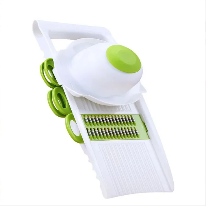 wholesales 5 in 1 Manual Plastic Cheese Potato Carrot Vegetable Cutter for Kitchen outdoor tools Vegetable Slicer