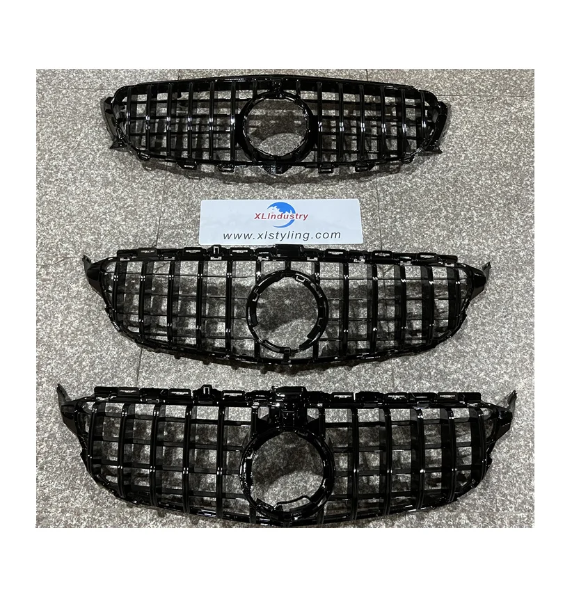 Car styling Facelift AMG grill for Mercedes BENZ W205 2019 W213 Grilles
