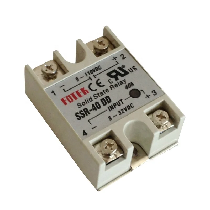 SSR-40DD High Level SSR Power Relay Fotek Solid State Relay
