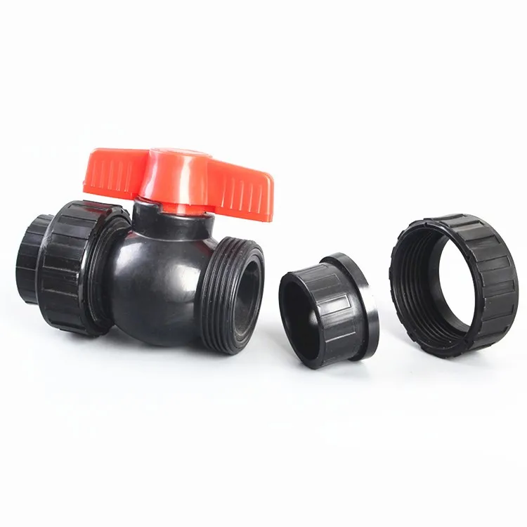 HDPE Butt Fusion Fitting 3 way Ball Valves Socket Hdpe Ball Valve Socket for Water Supply