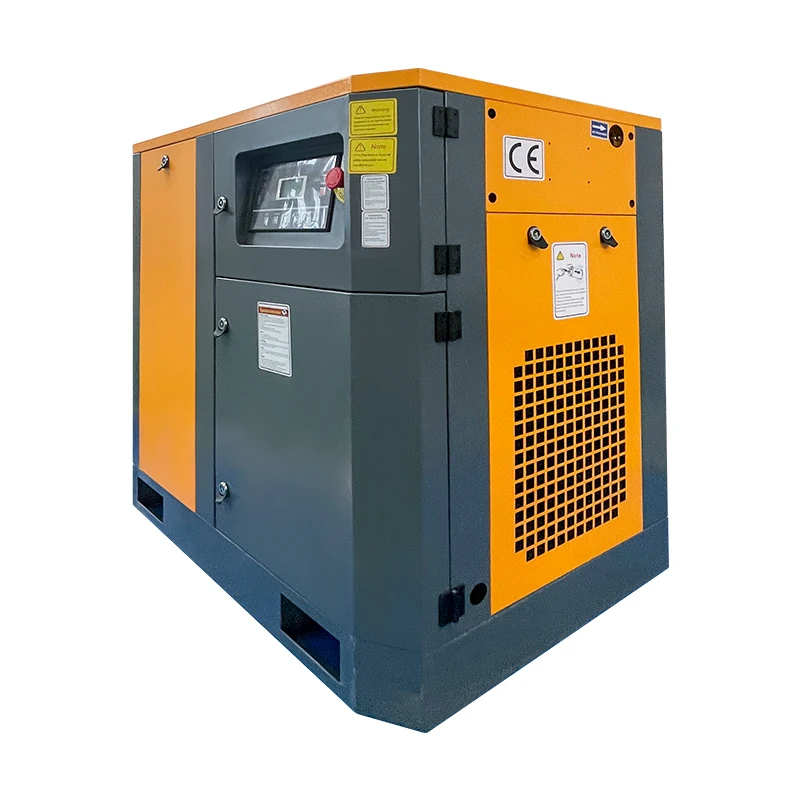 Industrial low noise micro oil single-stage two-stage screw variable frequency air compressor 90-160kw